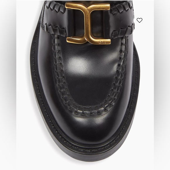 Chloe - Marcie Heeled Loafer - 38.5 - Picture 4 of 10